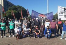 Paro de organizaciones sociales y cooperativas en CABA