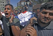 Por la paz en Medio Oriente y contra la ocupación de Palestina