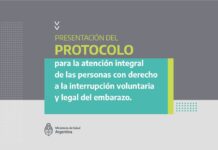 Se presentó el Protocolo de Interrupción Voluntaria de Embarazo