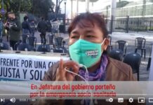 Reclamo ante Jefatura de Gobierno porteño por la emergencia socio-sanitaria