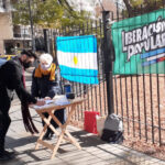Liberación Popular y el CR de campaña y colecta en las calles