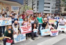 Barrio por barrio: imágenes de la campaña