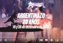 A 20 años del Argentinazo del 19 y 20 de dciembre de 2001