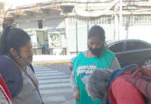 En las calles porteñas por la personería