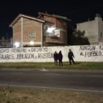 Campaña de pintadas en La Matanza