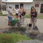 Mantenimiento de calles y plazas en La Matanza