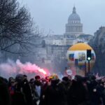 Protestas en Francia contra la reforma previsional