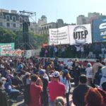 Masivo acto del 1º de Mayo contra el ajuste del FMI