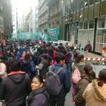 Movilización al Ministerio de Desarrollo Social de Nación