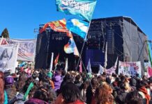 Lucha de líneas en los Encuentros de Mujeres y Diversidad