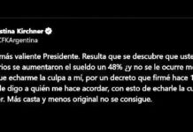 Firmó, cobró y lo pescaron