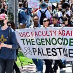 Acampes masivos en apoyo a Palestina en Estados Unidos y Europa