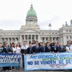 No a la reprivatización de Aerolíneas Argentinas