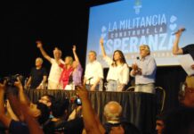Encuentro militante en CABA respaldó a Axel Kicillof