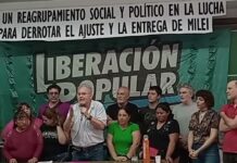 Intervenciones en el Plenario de Liberación Popular