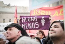 Ni Una Menos junto a lxs jubiladxs