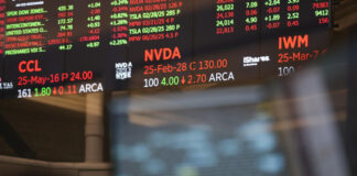 Caída en las bolsas financieras de “occidente”