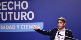 Se relanzó Kicillof con el MDF