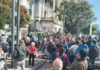 Masivo acto reivindicando los 76 años de CNEA y denunciando su desguace